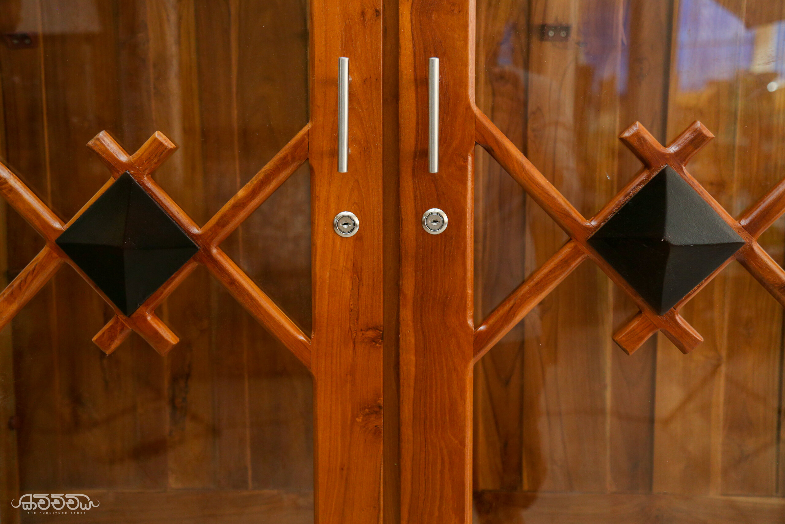 CU1 - Teak Terrace cupboard Kavichchiya Furniture