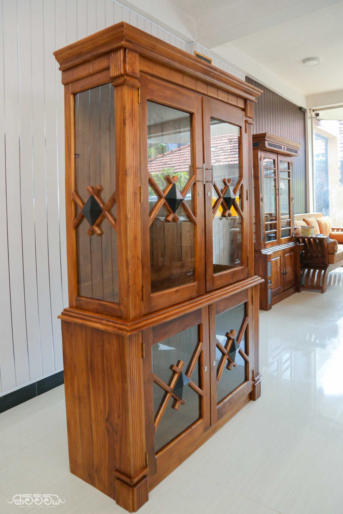 CU1 - Teak Terrace cupboard Kavichchiya Furniture
