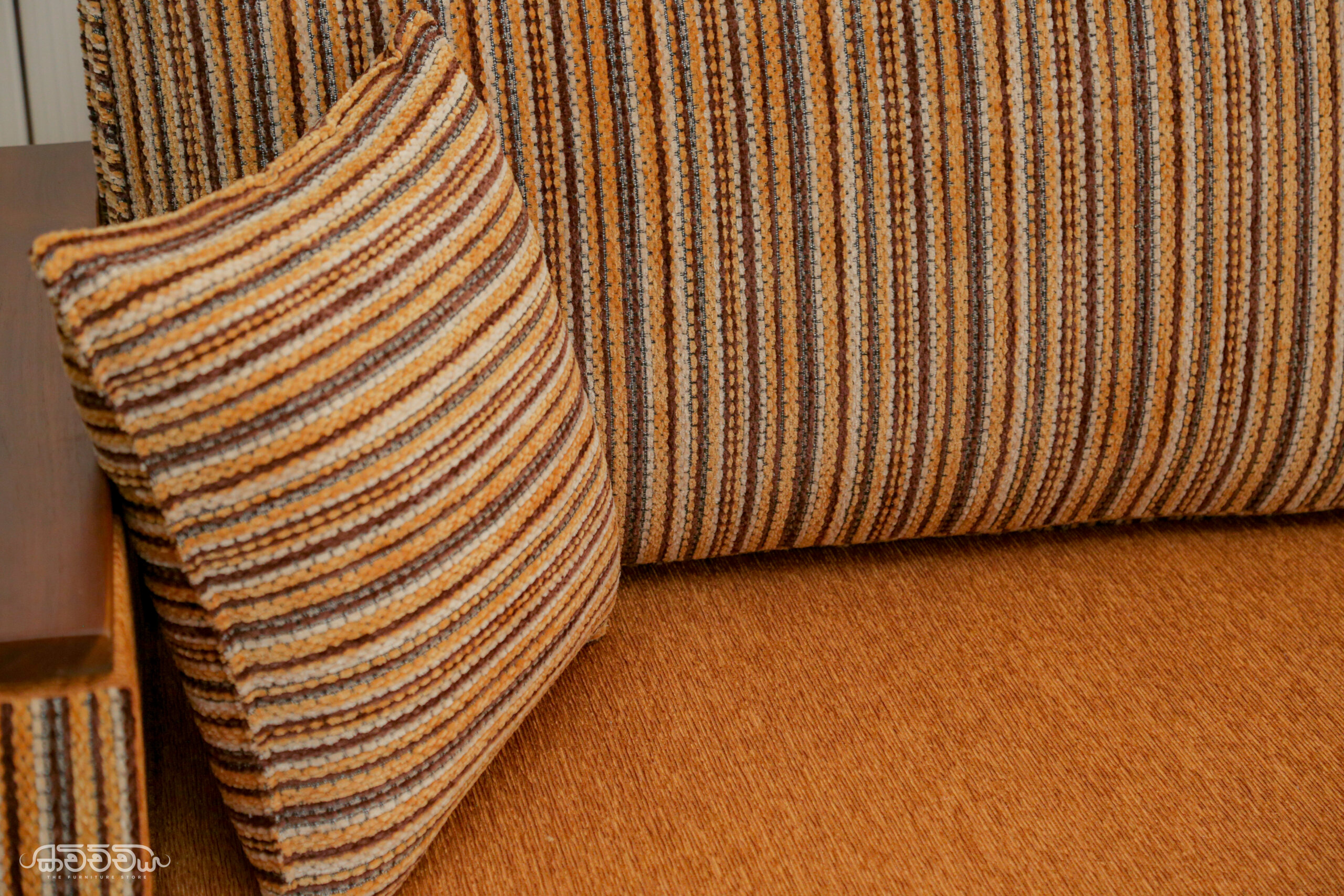 S9 - Teak Bend Sofa Kavichchiya Furniture