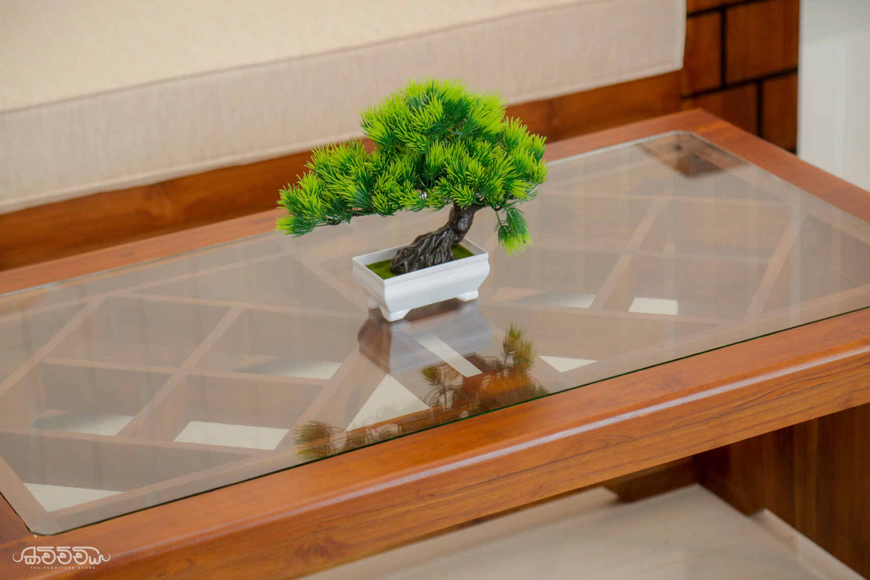 S11 - Teak Haven Sofa - Kavichchiya Furniture