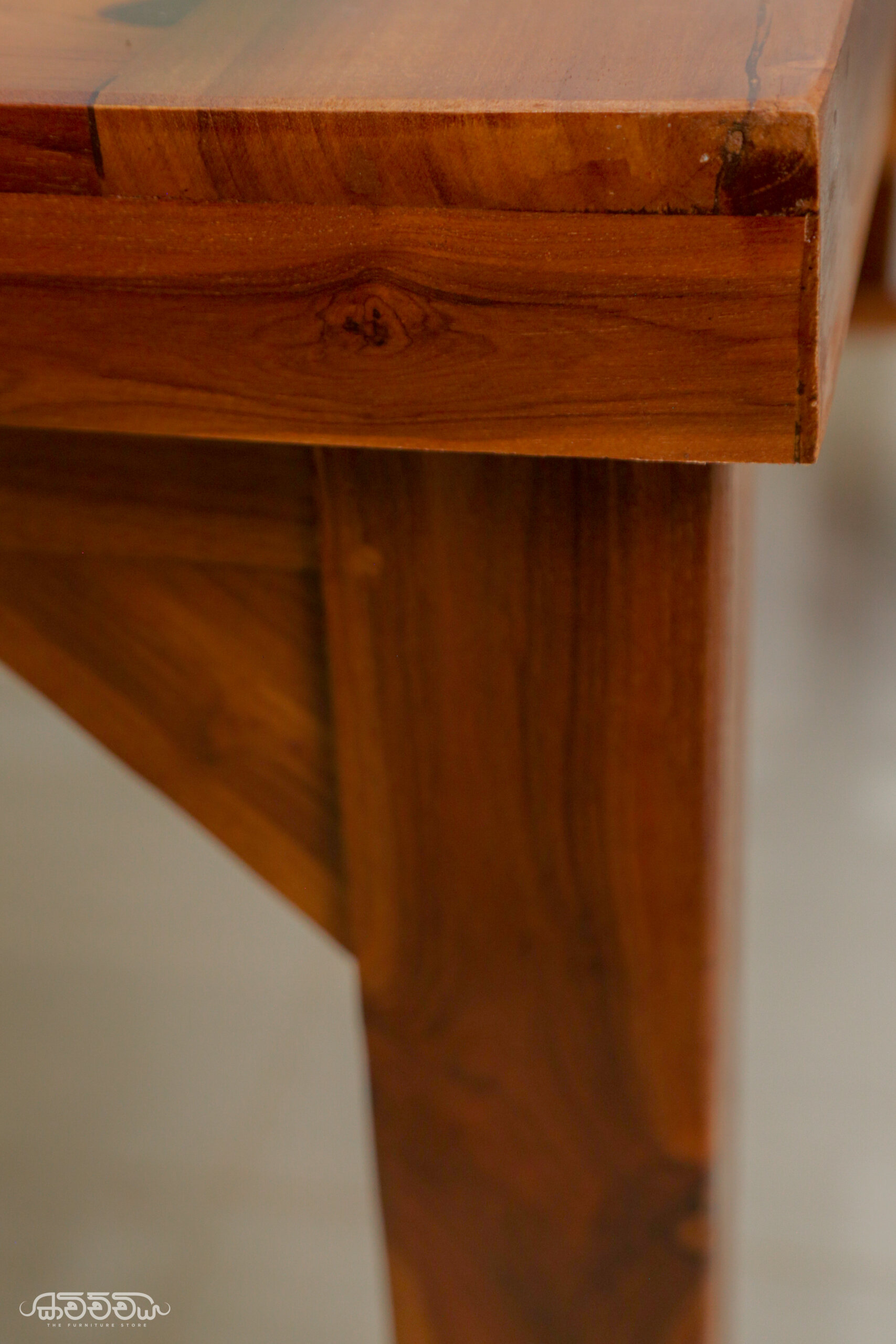 DT6 - Pulse Teak dining table and chairs kavichchiya