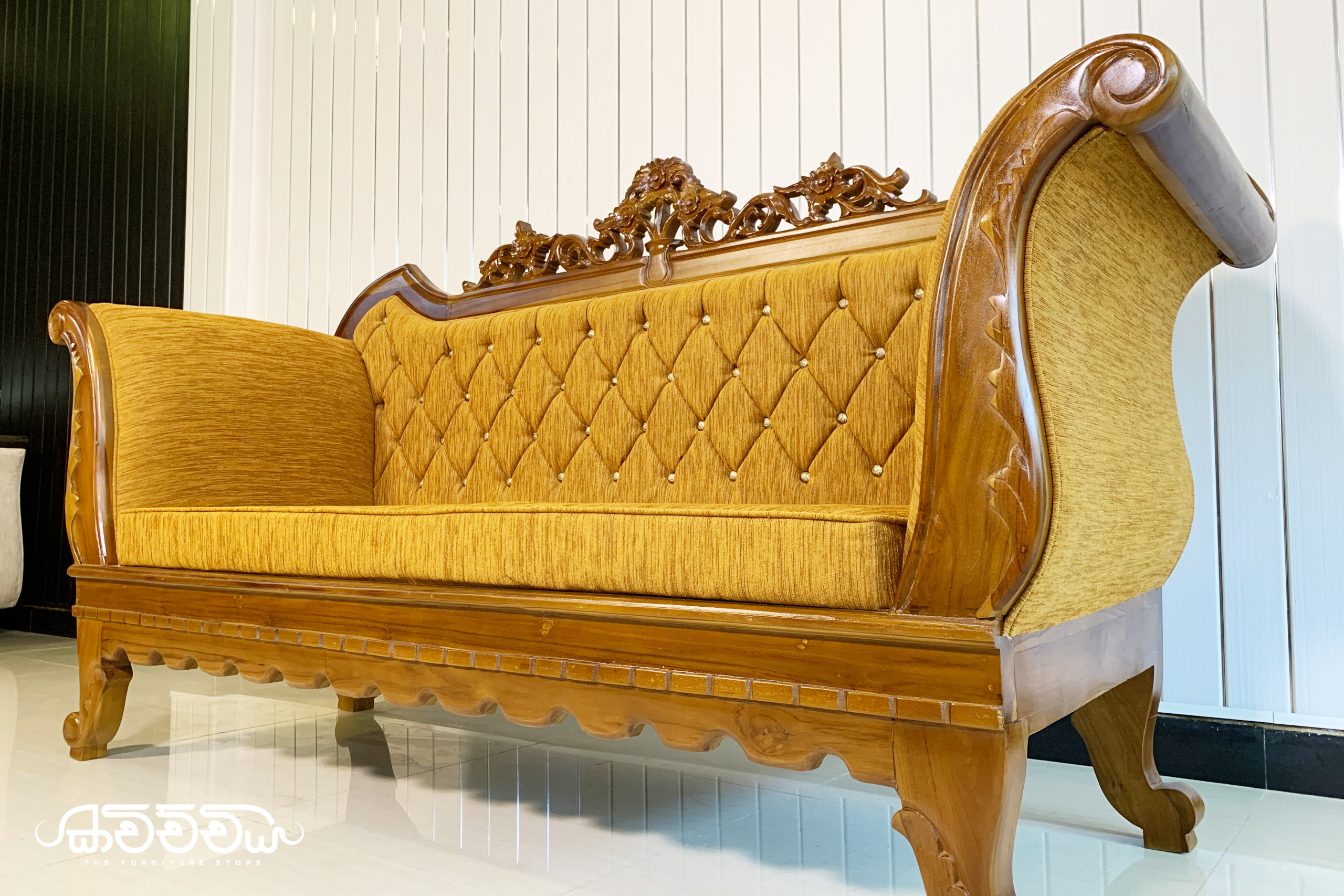 KV3 - Teak Elegance kavichchiya chair