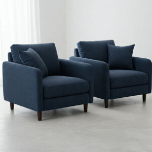 C21 -Cozy Blue Accent Chairs