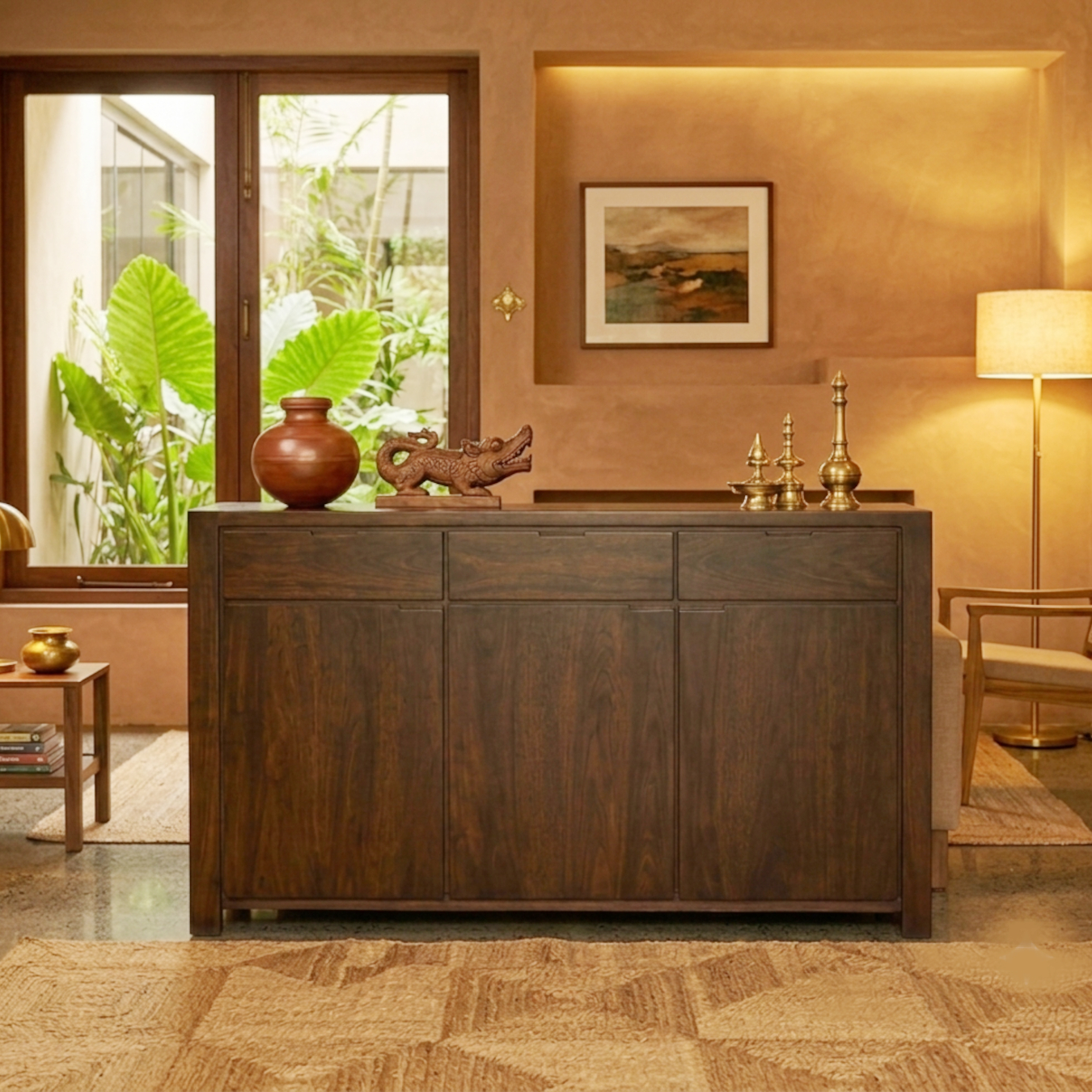 Teak Wood Credenza Sri Lanka
